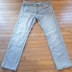 Levi's 511 skinny 38 x 32 gray Jean pants vintage